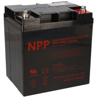 NPP Blei Akku AGM NPD 12-28 12V 28Ah zyklenfest 1