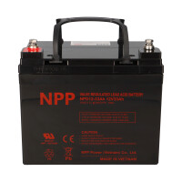 NPP NPD12-33 AGM Deep-Cycle Bleiakku 12V 33Ah zyklenfest 3