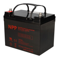 NPP NPD12-33 AGM Deep-Cycle Bleiakku 12V 33Ah zyklenfest 7