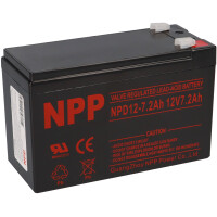 NPP Blei Akku AGM NPD 12 7,2 12V 7,2Ah z gallery
