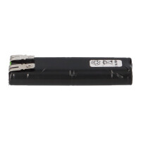 Notleuchten-Akku 4,8V 1500mAh NiMH L2x2 AA / Mignon 2