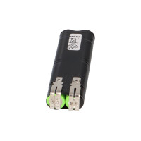 Notleuchten-Akku 4,8V 1500mAh NiMH L2x2 AA / Mignon 5
