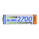 8x Panasonic AA Mignon Akku BK-3HGAE/BF1 Ni-MH 1,2V 2700mAh