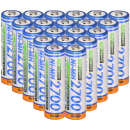 10x Panasonic AA Mignon Akku BK-3HGAE/BF1 Ni-MH 1,2V 2700mAh