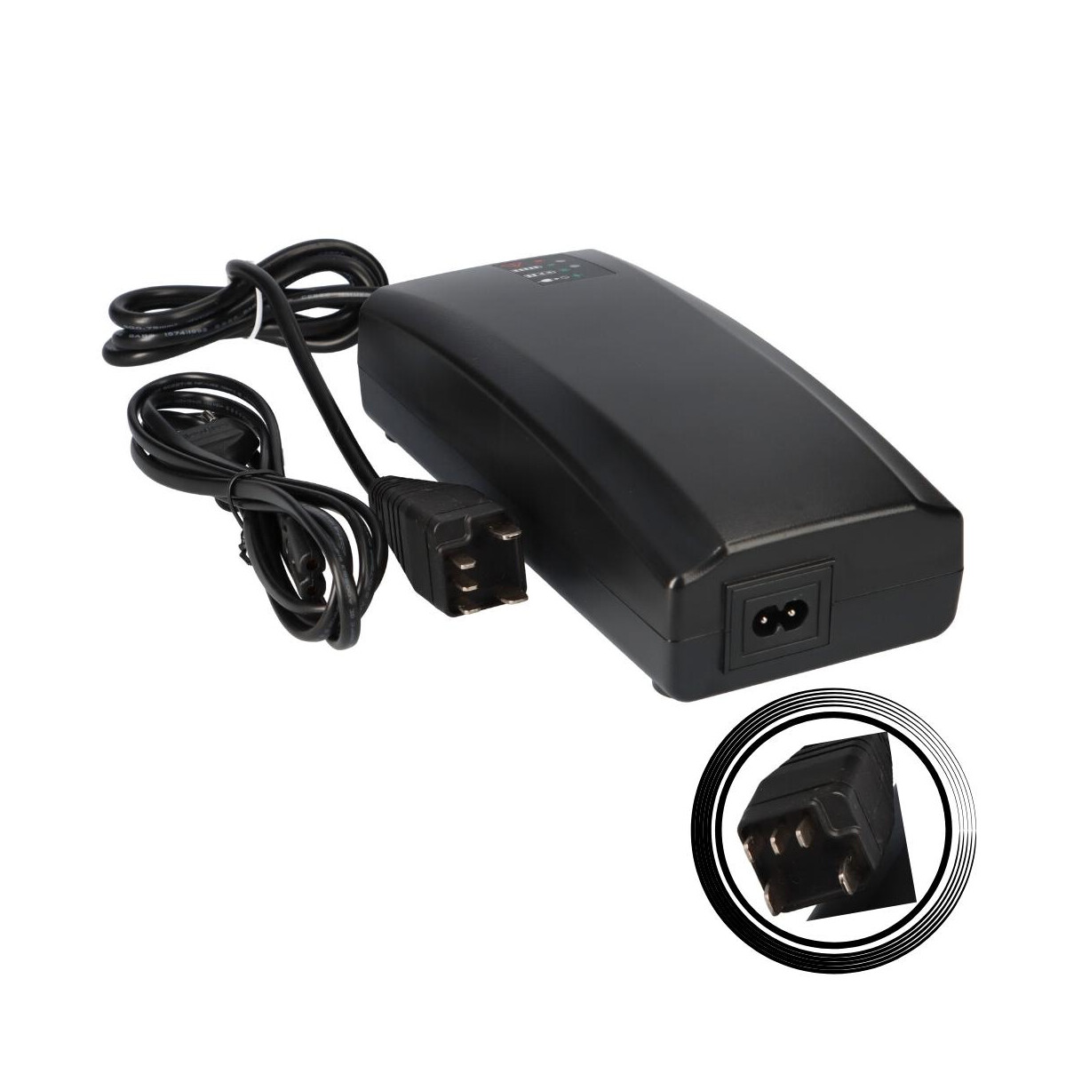 Derby Cycle BMZ Ladegerät 42V 4A mit Messerkontakt für 36V Akkus