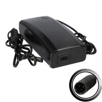 E-Bike Akku Ladegerät BMZ Li-Ion 42V 4A Stecker rund 3-