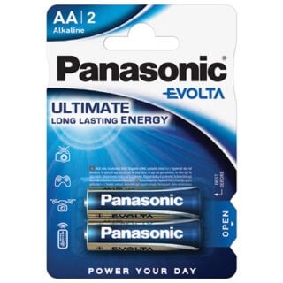 Panasonic AA Mignon Evolta Batterie 1,5V 2er Blister