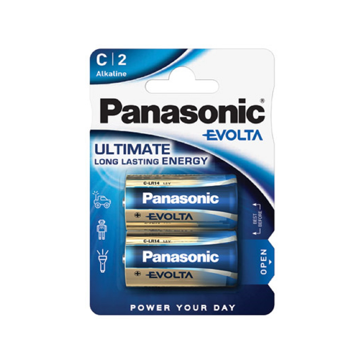 Panasonic C Baby Evolta Batterie 1,5V 2er Blister