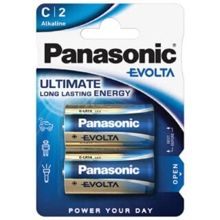 Panasonic C Baby  Evolta Batterie 1,5V 2er Blister