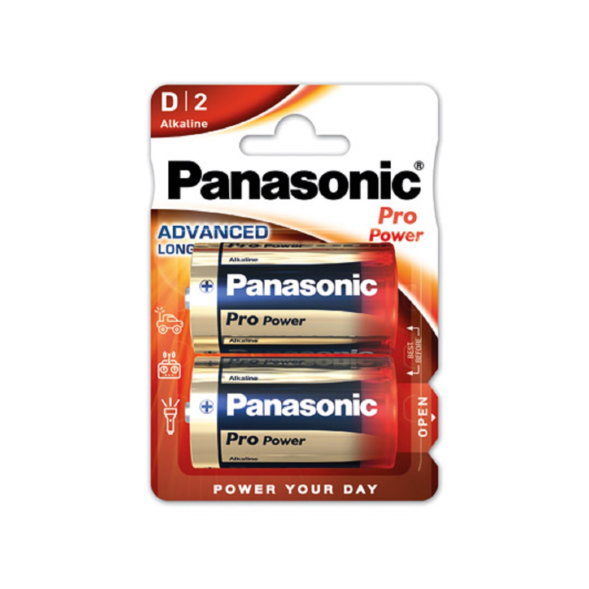 Panasonic D Mono Pro Power Batterie 1,5V 2er Blister