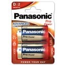Panasonic D Mono Pro Power Batterie 1,5V 2er Blister 