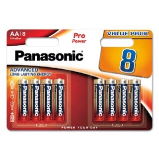 Panasonic AA Mignon Pro Power 1,5V Batterie 8er Blister
