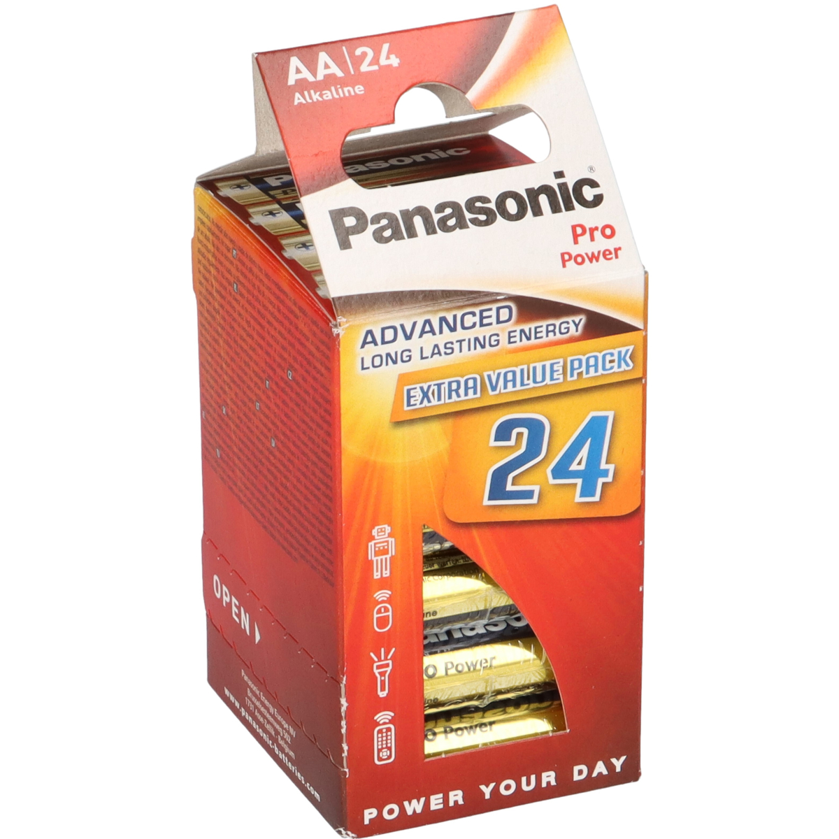 Panasonic AA Mignon Pro Power 1,5V Batterie 24er Blister