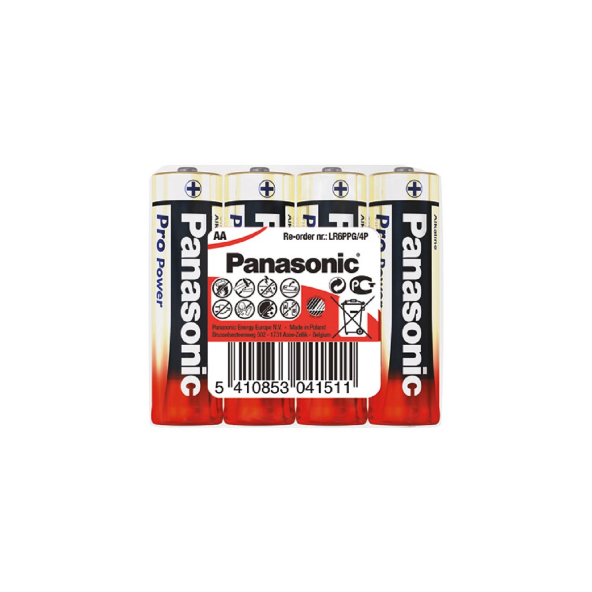 Panasonic AA Mignon Pro Power Batterie 1,5V 4er Set