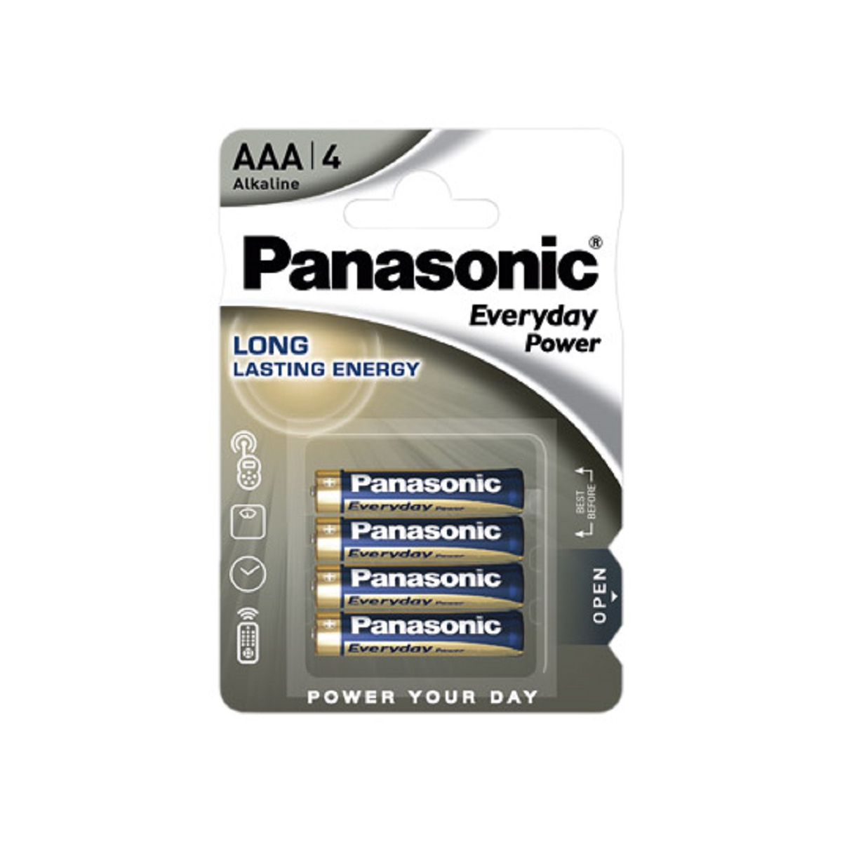 Panasonic AAA Micro Everyday Power 1,5V Batterie 4er Blister
