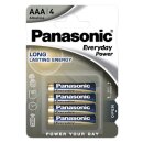 Panasonic AAA Micro Everyday Power 1,5V Batterie 4er Blister