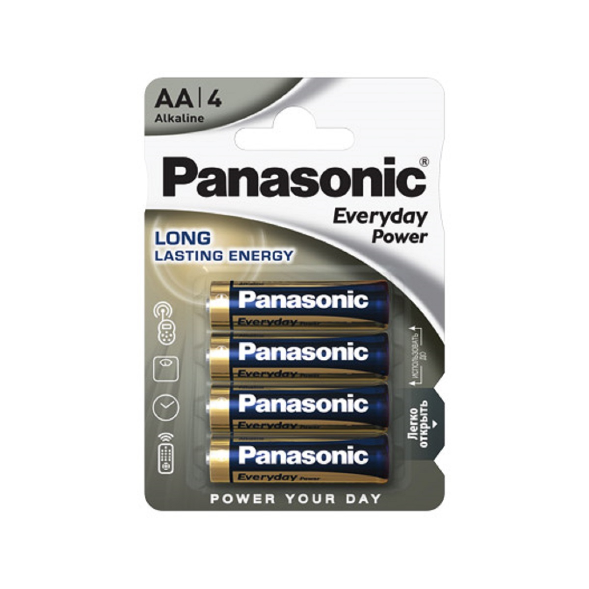 Panasonic AA Mignon Everyday Power 1,5V Batterie 4er Blister