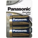 Panasonic D Mono Everyday Power 1,5V Batterie 2er Blister
