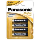 Panasonic AA Mignon Alkaline Power 1,5V Batterie 4er Blister