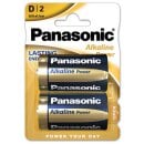 Panasonic D Mono Alkaline Power 1,5V Batterie 2er Blister