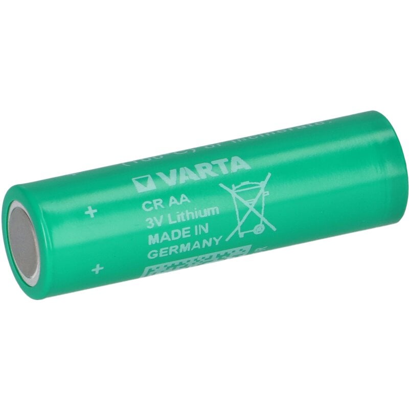 2000 mAh 3V Lithium Batterie 1x VARTA Spezialbatterie  CR AA CD 