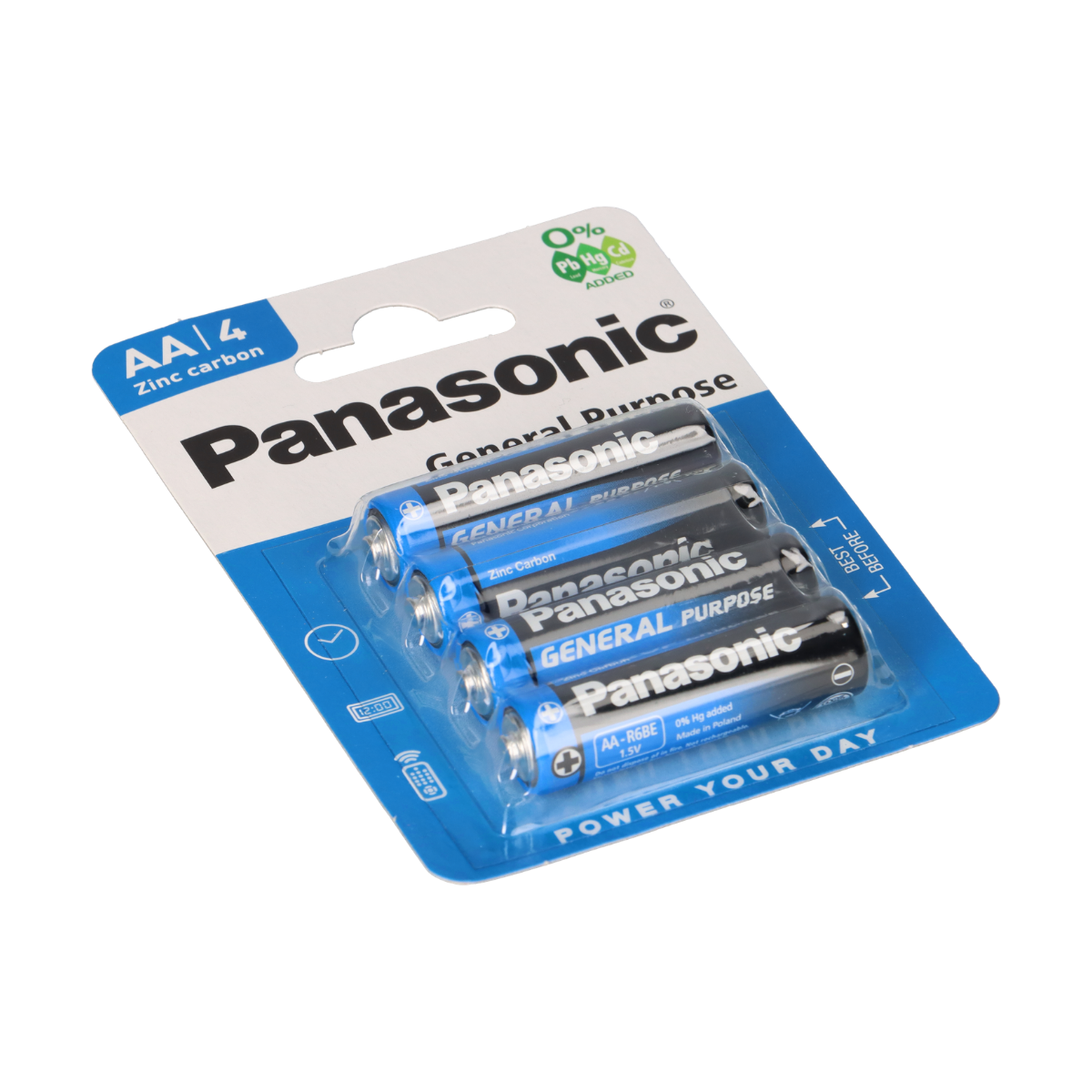 Panasonic AA General Purpose 1,5V Batterie 4er Blister