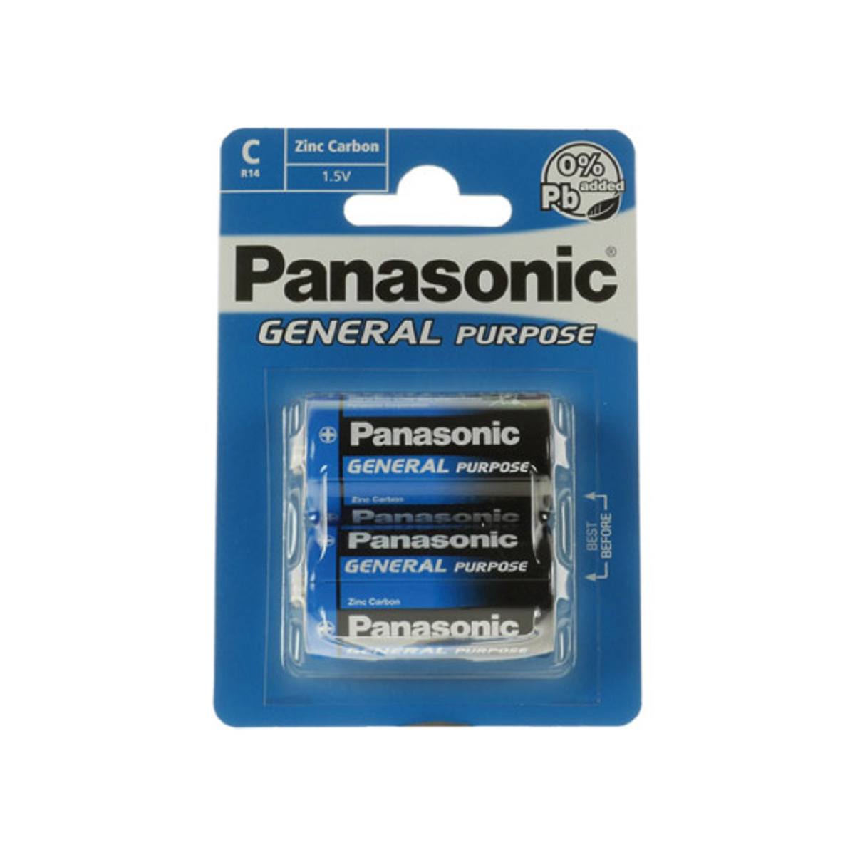 Panasonic C Baby General Purpose 1,5V Batterie 2er Blister