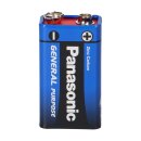 Panasonic 9V Block General Purpose 9V Batterie Blister