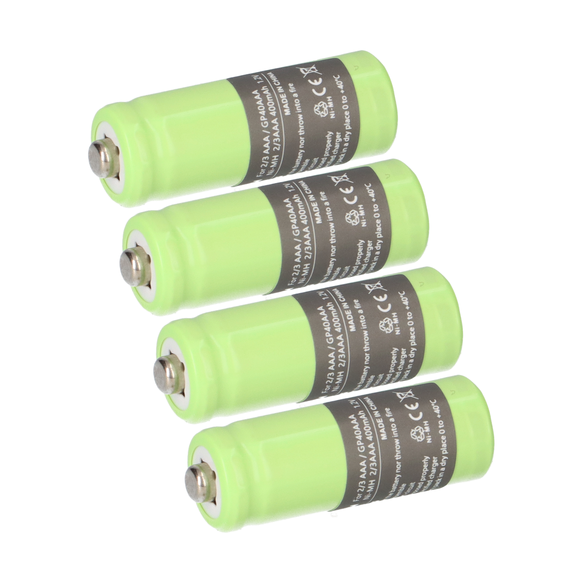 Telefonakku 4x Ni-MH 2,4V 400mAh Hagenuk Classico