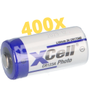 400x CR123A DL123A Batterien 3V CR17345 Ultra Lithium...