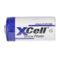 400x XCell CR123A Lithium Batterie 3V 1550 mAh – CR173