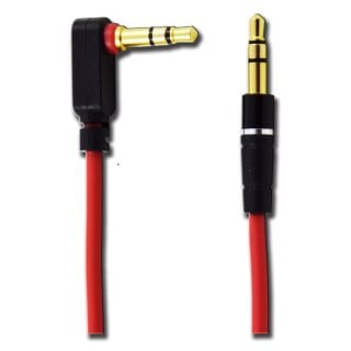 2Go Audiokabel mit 3,5mm Klinke & 90° Winklestecker AUX