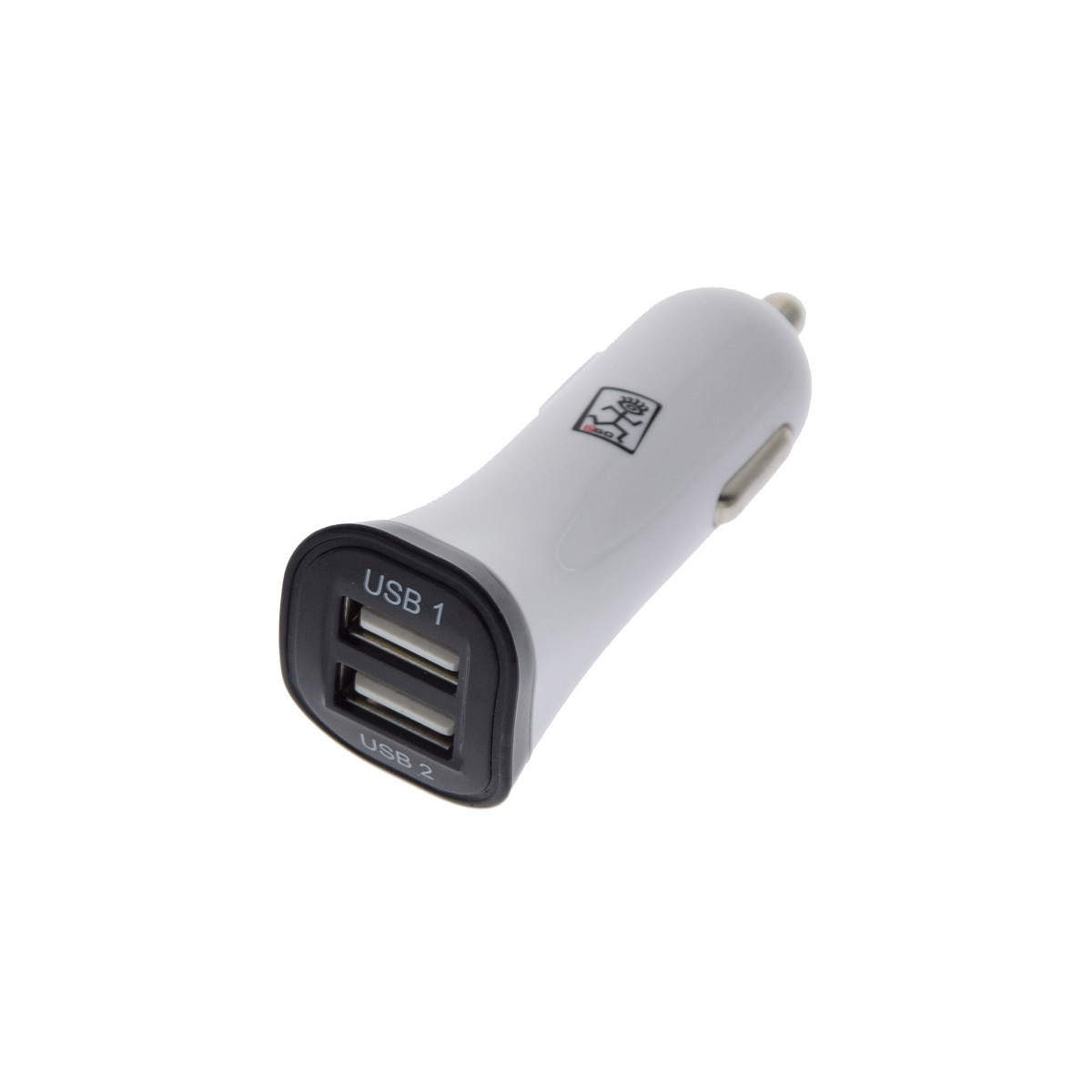 2Go KFZ Ladegerät Dual USB 12V-24V weiß