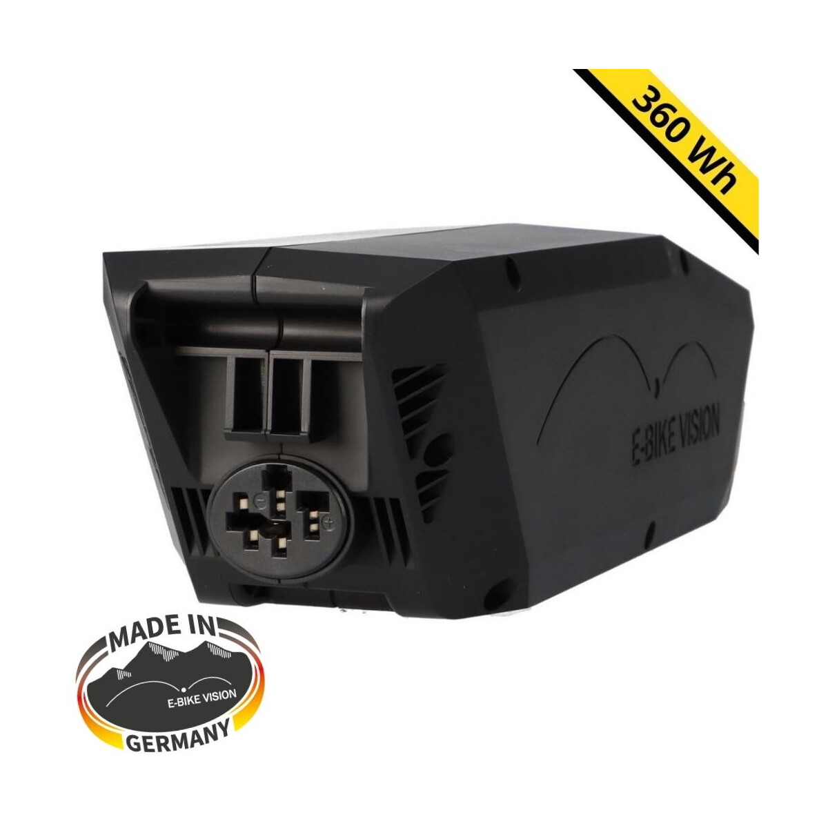 Nachbauakku 36V 10Ah 360Wh e-Bike Power Pack Lite für Bosch Active & Performance Rahmen Unterrohr