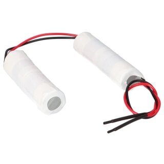 Akkupack 4,8V 5000mAh NiMH4850 F2x2 Doppelstange Notleuchten Doppelstange