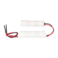Notleuchten-Akku 4,8V 5000mAh NiMH 2x 100 x 25mm NIMH4850V 3