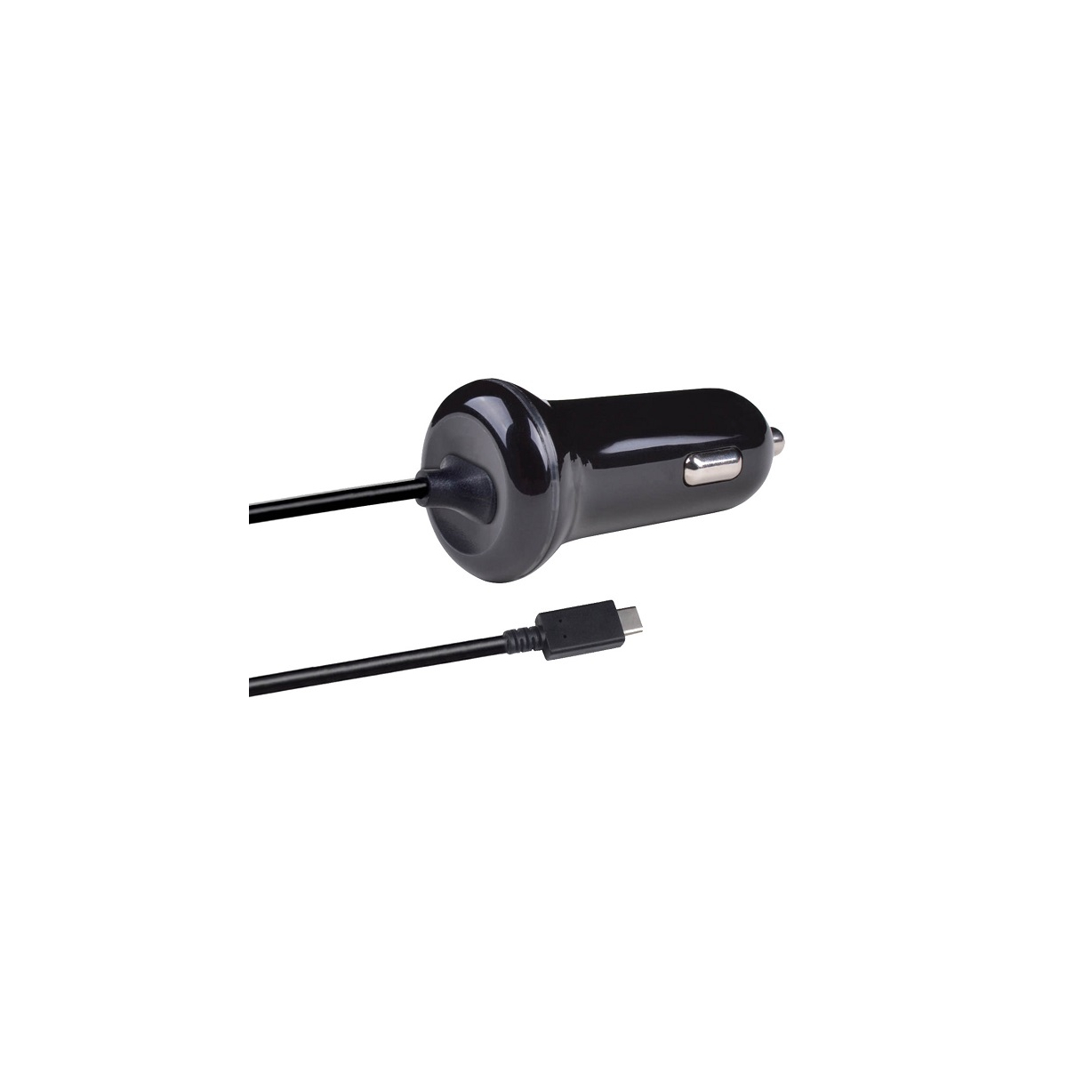 2Go KFZ-Ladegerät USB Type C 3,1 12V-24V Schwarz