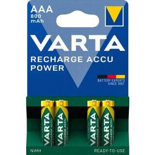 Varta Ready2Use Micro Akku Ni-MH 1,2V 800mAh AAA