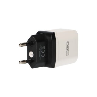 deleyCON 2,4A USB Ladegerät Zigarettenanzünder Schnellladung 2-Port Mini  KFZ, Stromadapter, Energie & Strom