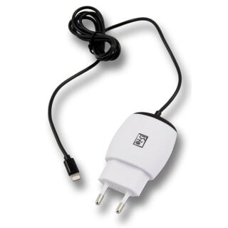 2Go Netz-Ladegerät Apple 8-Pin & USB 100-240V 2400mA