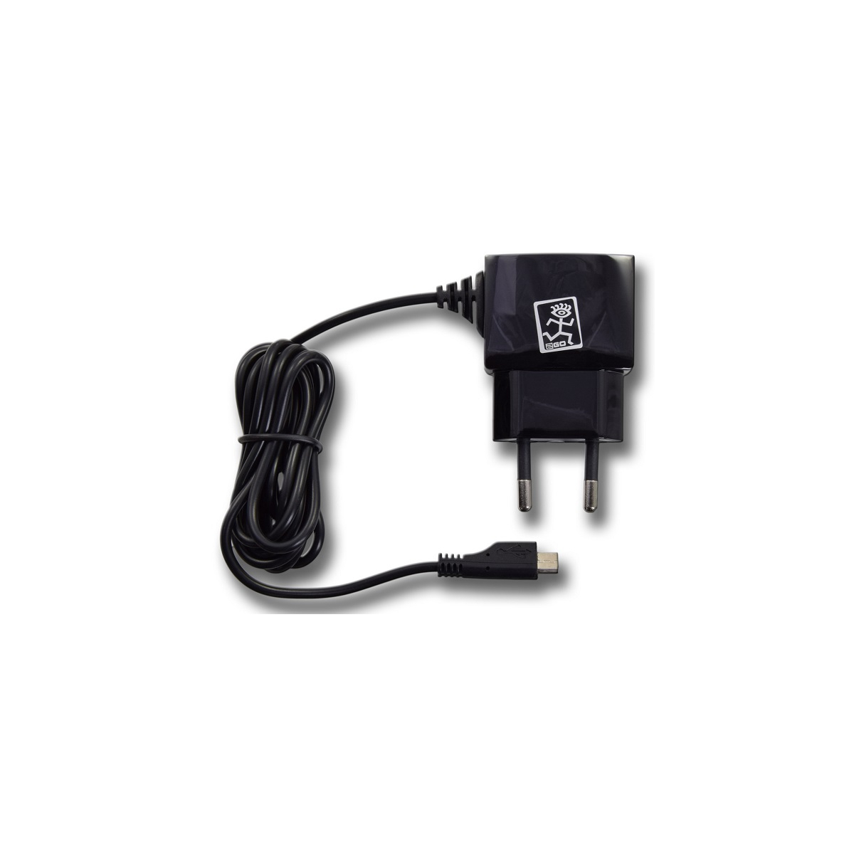 2Go Netz Ladegerät Micro USB 100-240V 1000mA schwarz