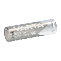 80x VARTA Ultra Lithium AA Mignon 6106 FR14505 1,5V 3000mAh 