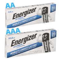 20x Energizer Lithium Batterie SET 10x A gallery