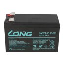 Kung Long Bleiakku 12V 7,2Ah WPL7.2-12-M-F2 longlife 10 Jahre