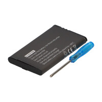 Gaming-Akku 1800mAh Li-Ion passend für Nintendo DS XL 2
