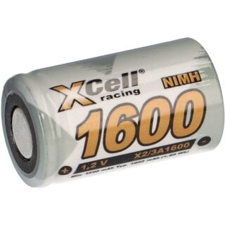 XCell Akku 2/3 A 1,2V / 1600mAh X2/3A1600