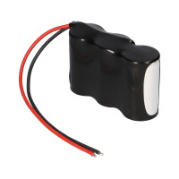 Notleuchtenakku 3,6V 4500mAh NiCd F1x3 – 20 cm Kabel 6
