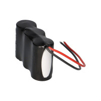 Notleuchtenakku 3,6V 4500mAh NiCd F1x3 – 20 cm Kabel 7
