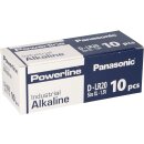 Panasonic LR20 Powerline D (Mono) 10er Karton AlMn