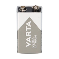 VARTA Professional Lithium 9V Block Batterie - passend f&uum